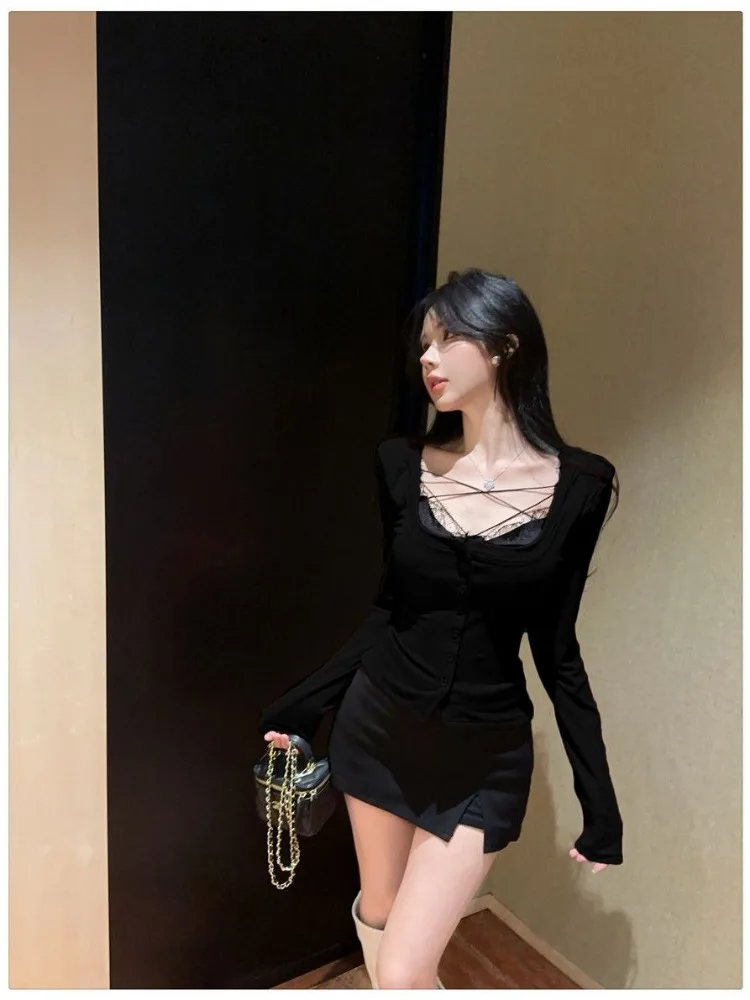 Женская кружевная футболка Kimottimo