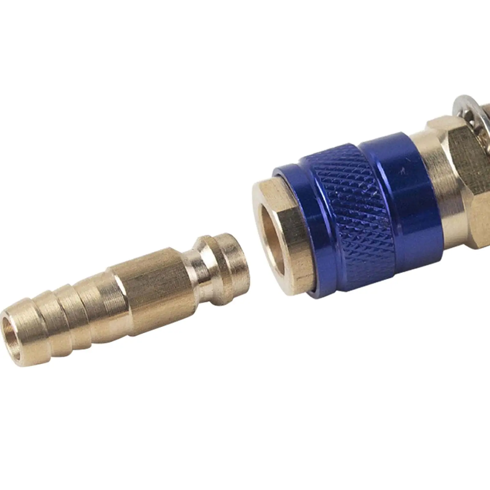 

2/3/5 Brass Welding Torch Quick Connector Fitting Fast Connection of Water or Gas Blue 6mm