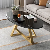 nordic style oval coffee table living room modern design coffee table luxury industrial moveis para casa auxiliary furniture