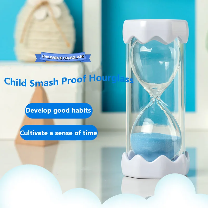

Hourglass Timer Children Anti Fall Learning Personality Creative Place Cartoon Time Quicksand Bottle A Variety of Time Options