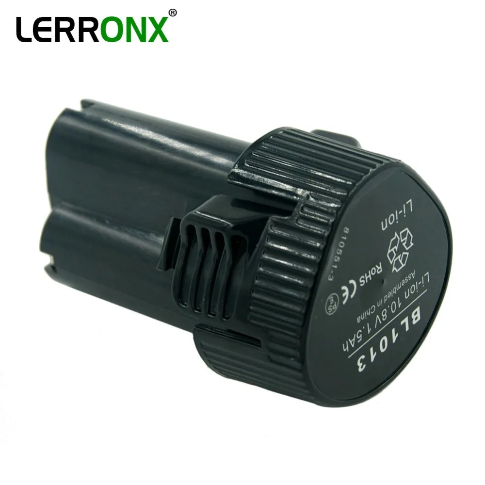 Высококачественный литиевый сменный аккумулятор LERRONX 10,8 В 1500 мАч для электроинструмента Makita BL1013 TD090D, перезаряжаемая литий-ионная батарея