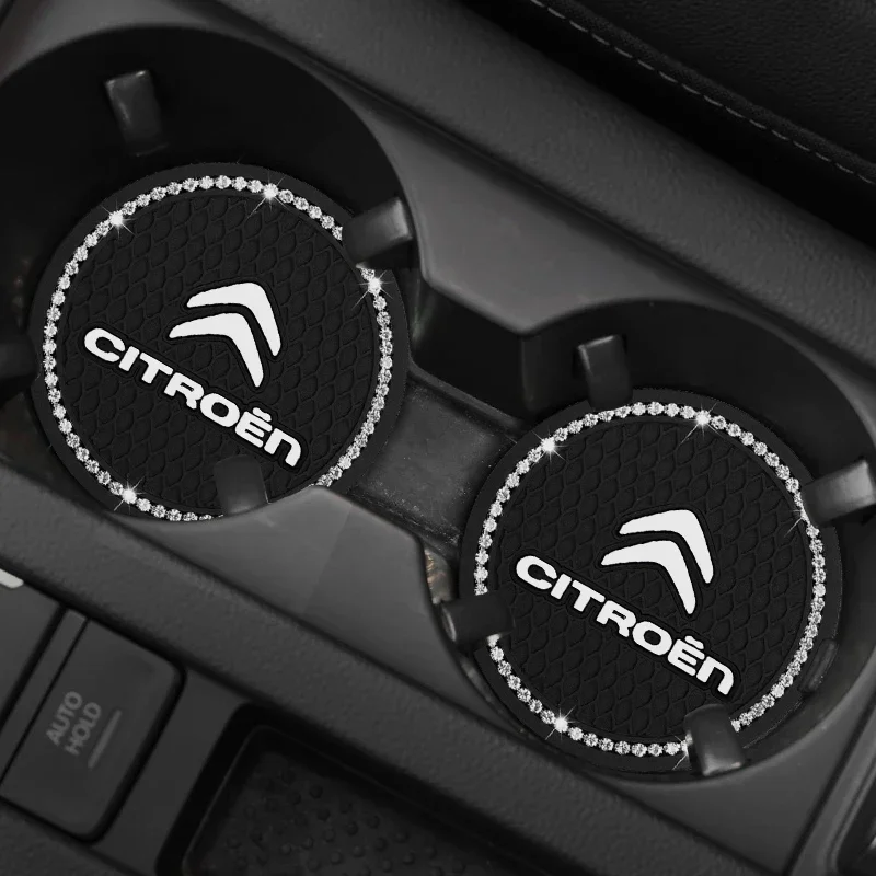 Силиконовая автомобильная внутренняя противоскользящая накладка для чашки воды