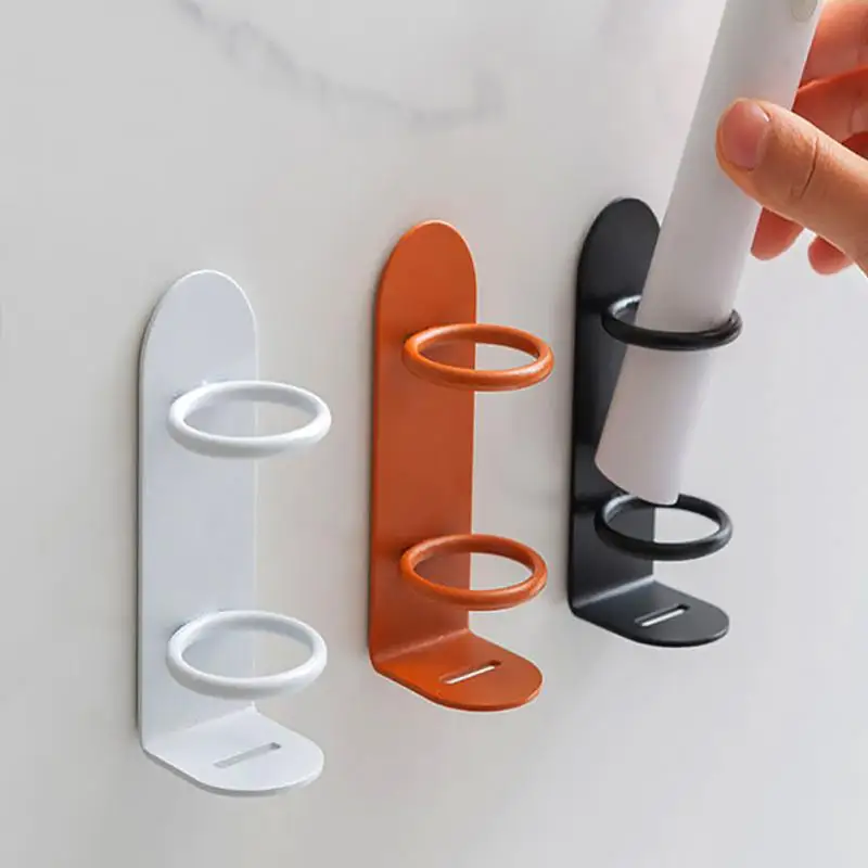 

Punch-free Toothbrush Holder Wall-mounted Moisture-proof Electric Toothbrush Rack Drain Storage Shelf Bathroom Accessories