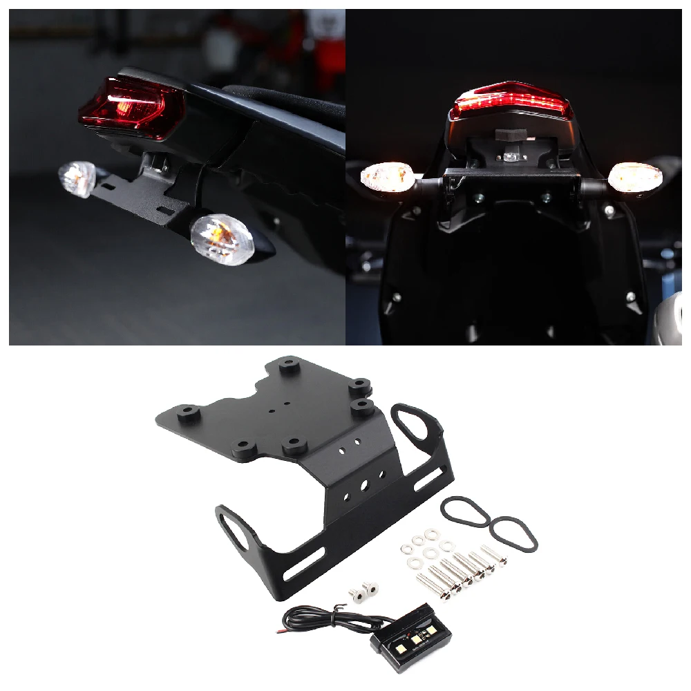 Подходит для Yamaha Tenere 700 Rally T700 XTZ700 T7 XTZ690 2019-2023 держатель номерного знака мотоцикла