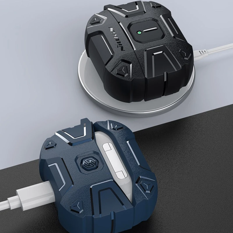 

Беспроводные наушники, портативные Защитные чехлы с защитой от падения, совместимые с AirPods 3, Защитные чехлы для гарнитуры из ТПУ