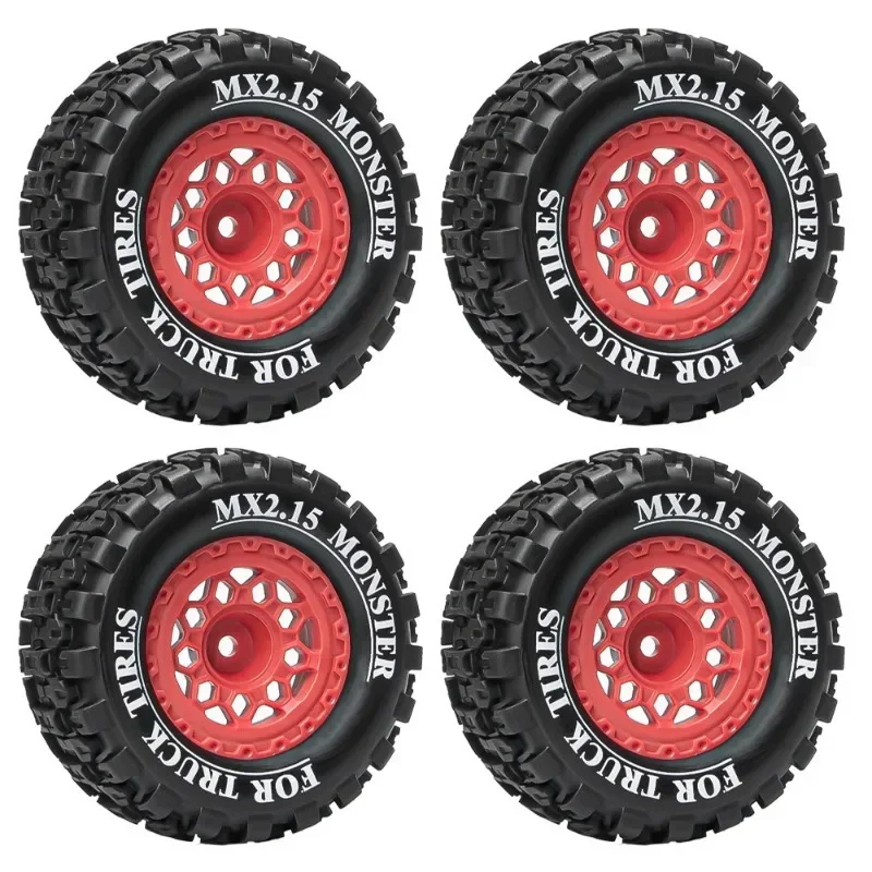 Фото Шины Mx2.15 дюйма 100*52 мм для радиоуправляемых моделей 1/16 Trxs Mini Maxx Xrt E-revo RLAARLO MJX HSP Losi и 1/18 Mini LM для внедорожных гонок №2