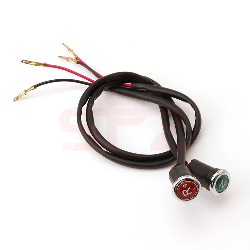 

46cm Neutral Reverse Light Gear N/R Indicator DC 12V Plastic For 50 110 125 150 200 250cc ATV Chinese 4 Wheeler Quad