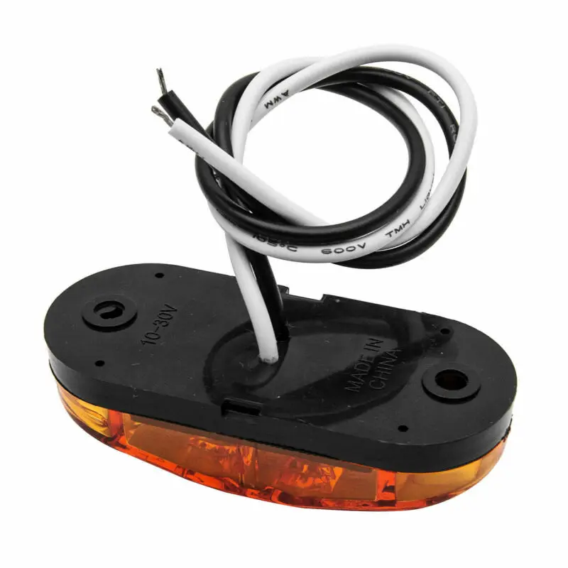 

Front Marker Indicator Light LED Parts Side Universal Waterproof Accessories Lighting Trailers 12V 24V Durable