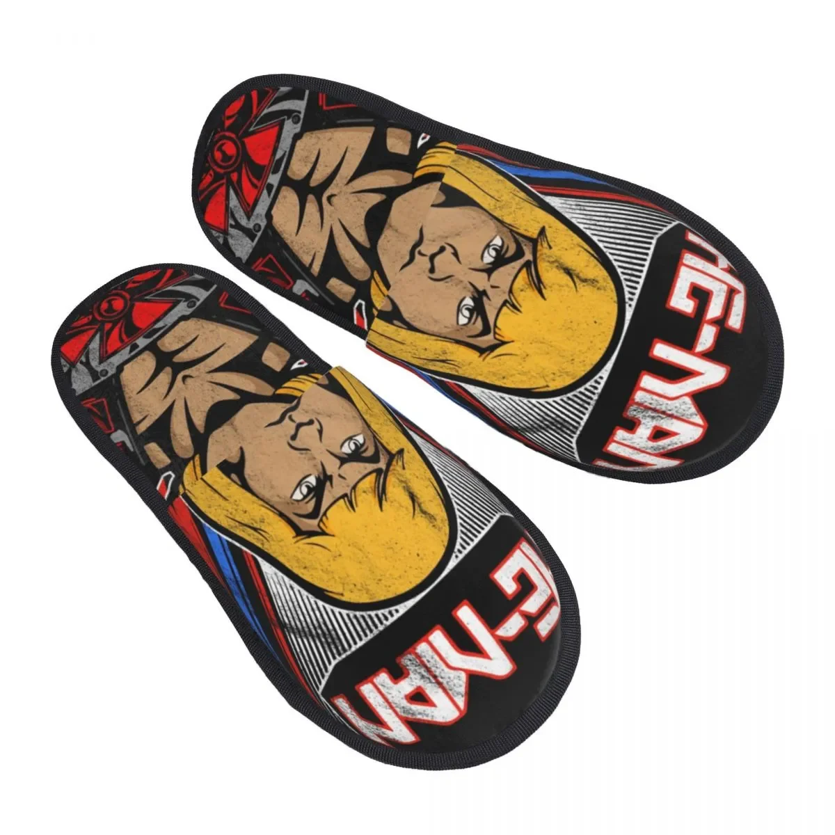 

He-Man Eternia House Slippers Women Cozy Memory Foam Fantasy Film Masters of the Universe Slip On Spa Slipper Shoes