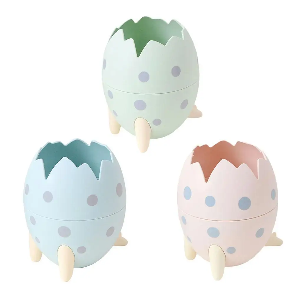 

Desk Pencil Pot Box Plastic Container Gift Kids Stationery Dinosaur Organizer Storage Office Cute Stand Pen Novelty Holder Egg