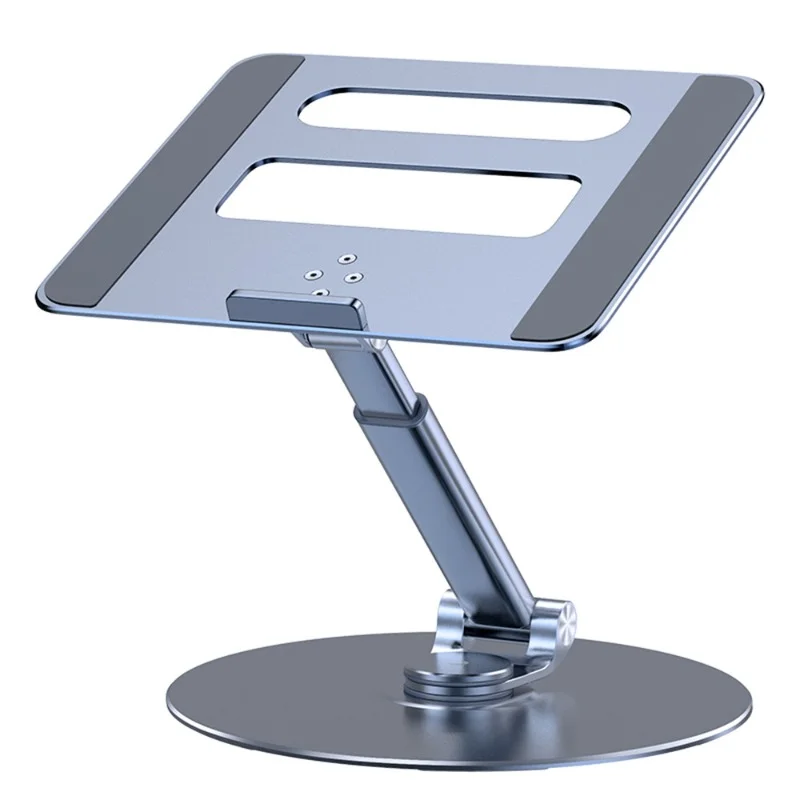 

Base 360° Rotating Laptop Stand Height Adjustable with Stretchable Design Standing Laptop Stand for MacBook