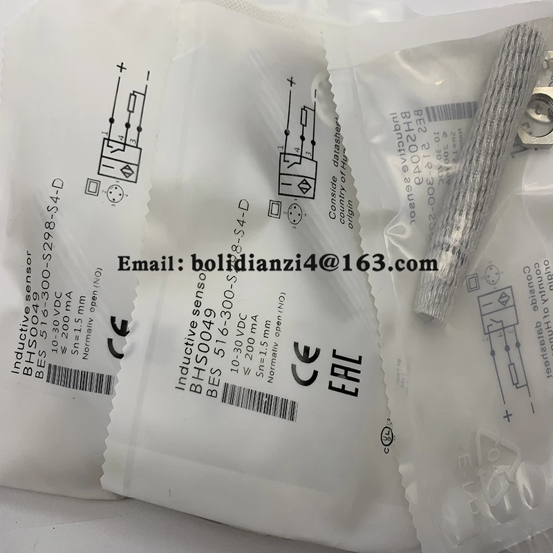Новый датчик для бесконтактного переключателя BHS0037 BES 516-300-S281-S4-D в наличии