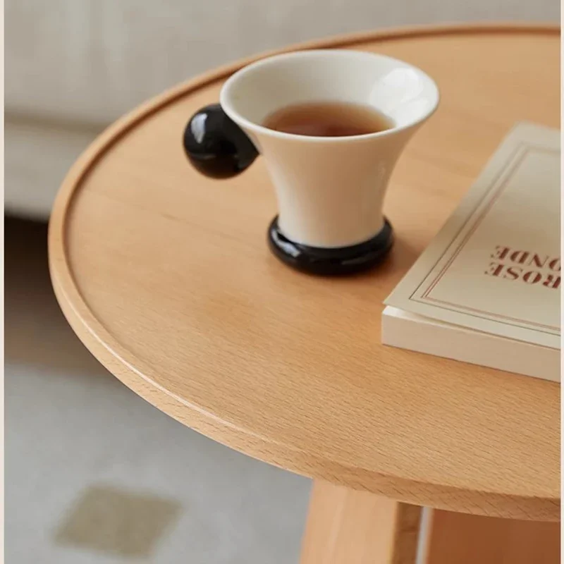 Деревянные диванные столики в скандинавском стиле сидячая гостиная