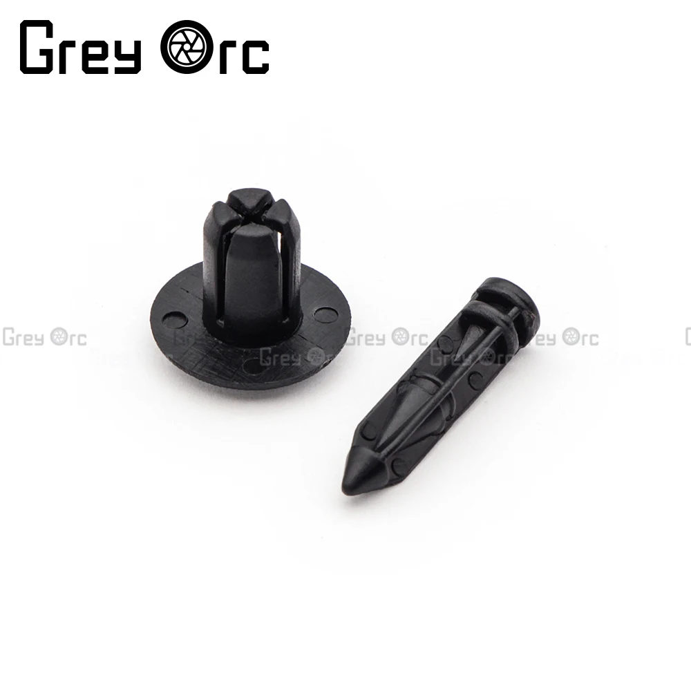 20 шт./набор черные заклепки 8 мм