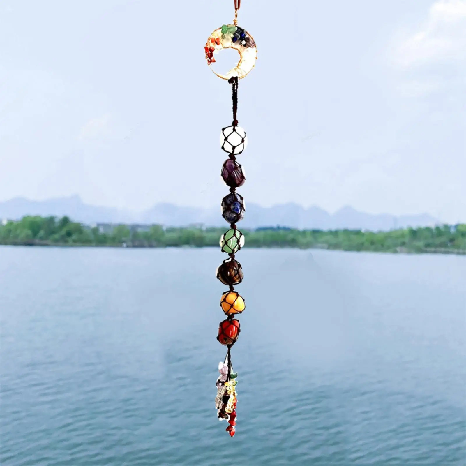 

7 подвесных орнаментов в виде дерева кристаллов для украшения дома