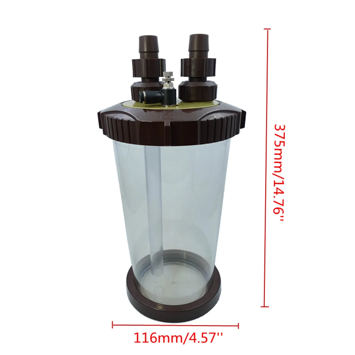 

2500ML Clear CO2 Atomizer External Turbo Super Diffuser Atomizer Fish Tank Aquarium WaterPlant Fish Tank Landscape Aquatic