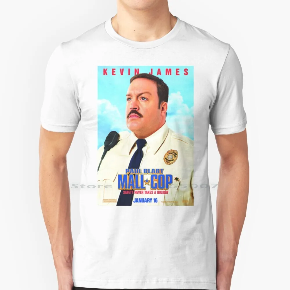 

Футболка с принтом Paul Blart Mall Cop, 100% хлопок, Paul Blart Mall, Wet Memes, большой размер 6xl, Подарочная модная футболка