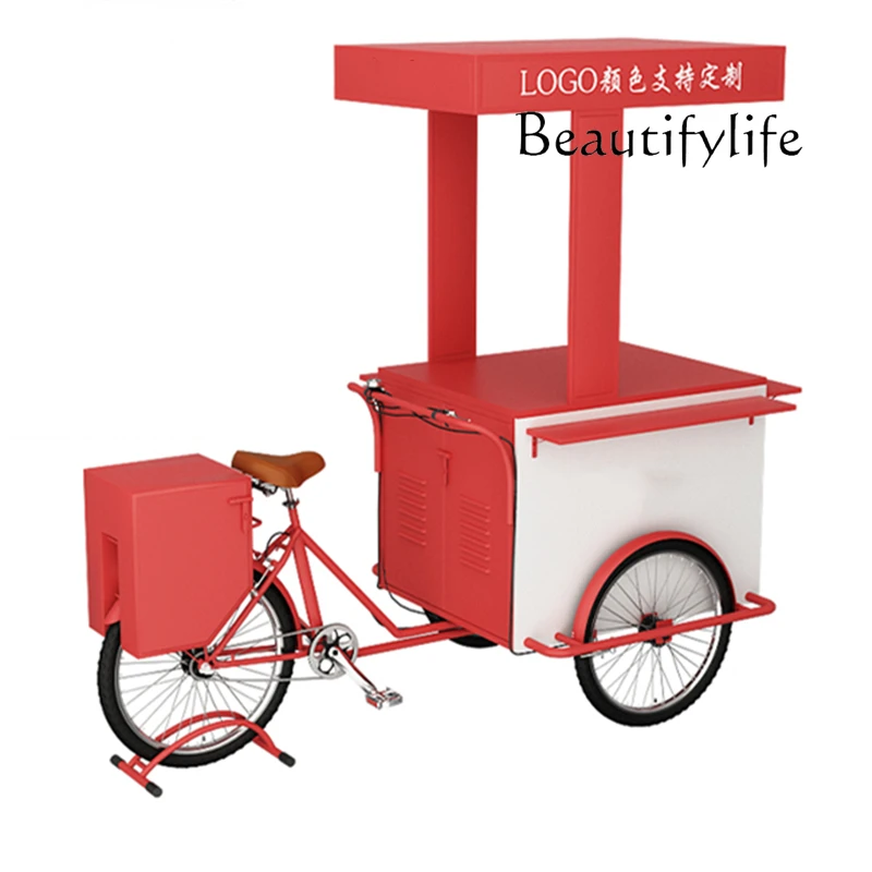 Обратный осел мороженое автомобиль мобильный кофе чай с молоком закуска киоск