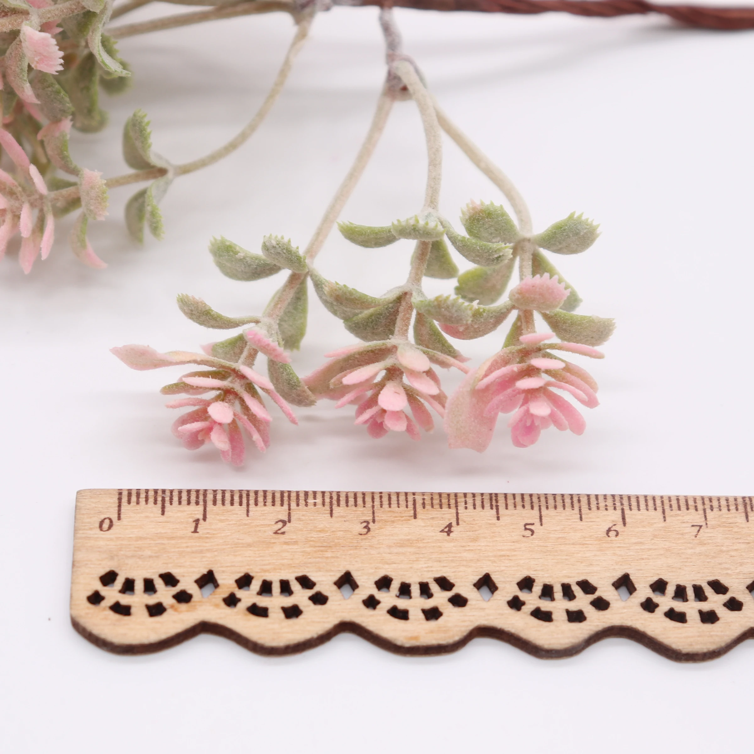 Искусственные цветы для свадьбы Рождества скрапбукинга 6 шт.