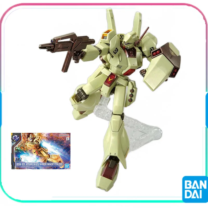В наличии Bandai Original Gundam Hg1/144 JERGON AXIS Собранная модель анимированных персонажей с