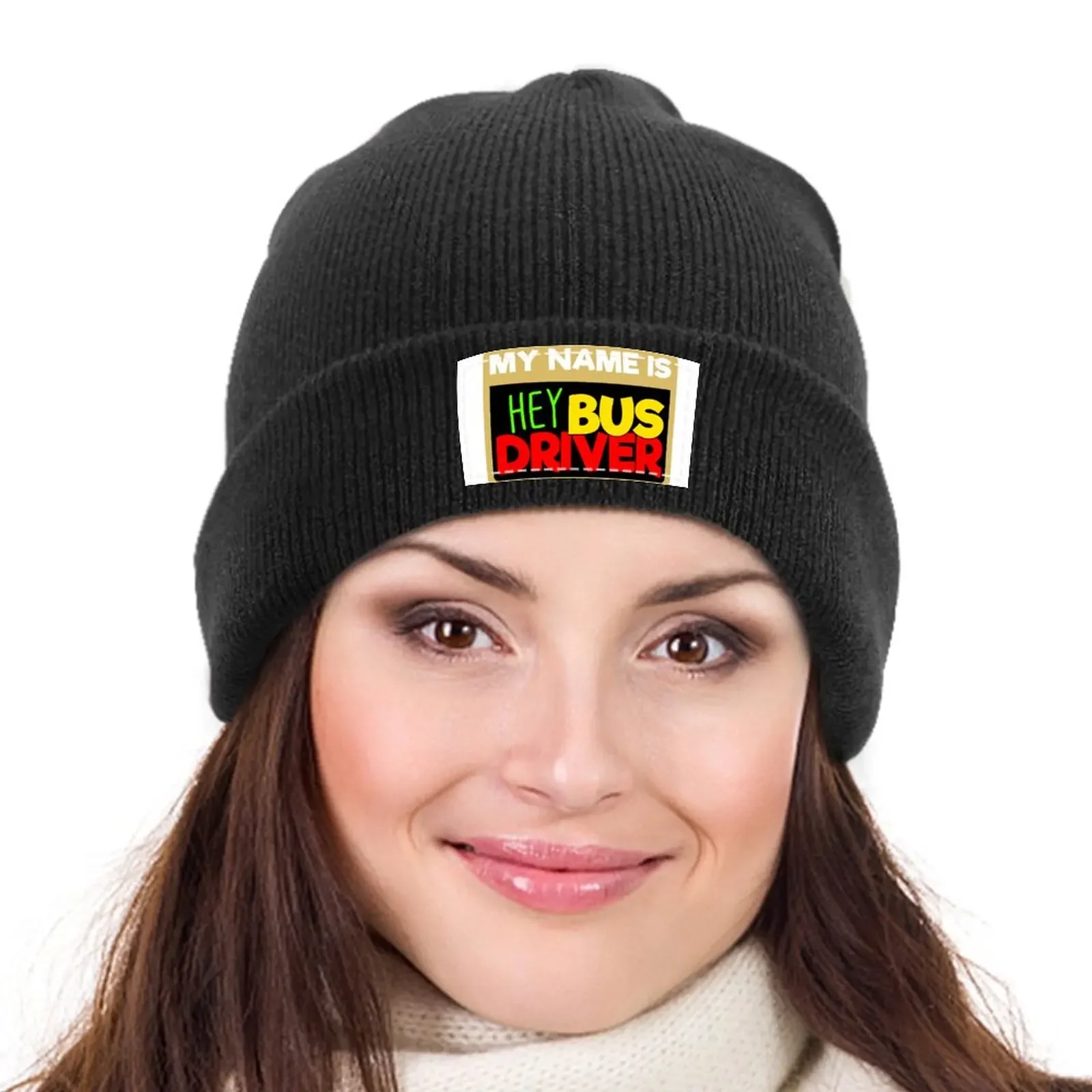 Мое имя эй автобуса водитель вязаная кепка солнцезащитный крем люксовый бренд