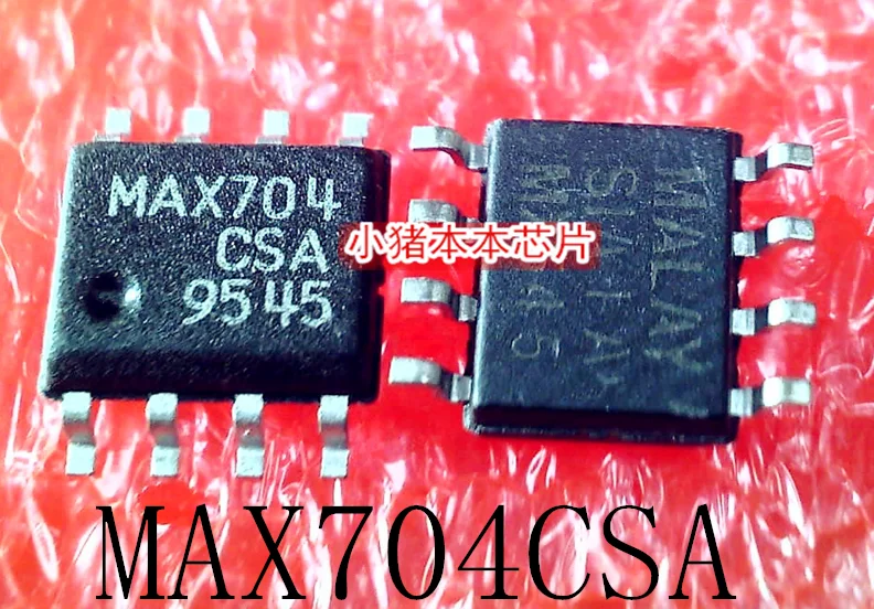 

10 шт., 100% оригинальная новинка, лучшее качество, MAX704CSA MAX704 SOP в ленте посылка-8