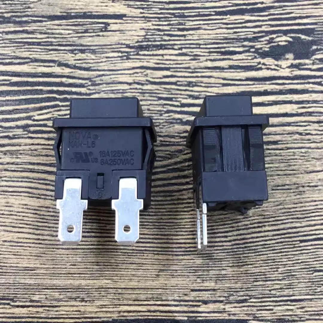 

KAN-L6 16A Самоблокирующийся прямоугольный кнопочный переключатель Замок 2-контактный ключ с замком Выключатель питания