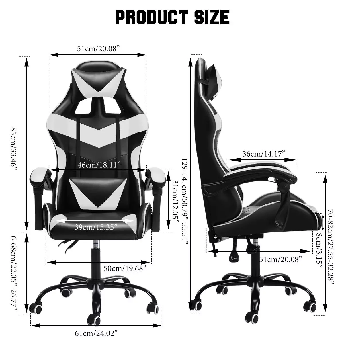 

2023 WCG Gaming Chair Computer Armchair Lying Household Lifting Adjustable Desk Chair Home Swivel Office Chair Racing Gamer Chai