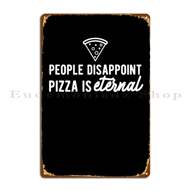 Фотография детской пиццы, металлический плакат с табличкой, Настенный декор для бара, кухни, персонализированный оловянный плакат для гостиной