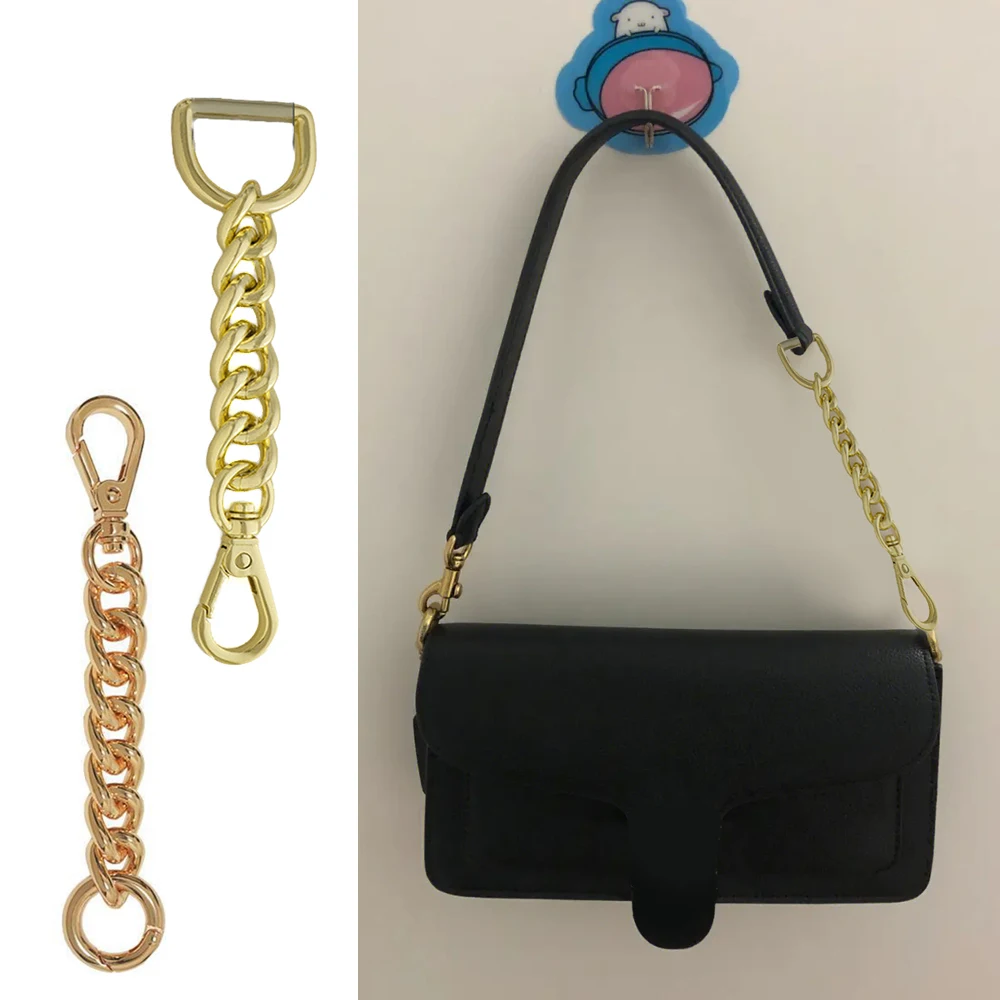 

Bag Extension Chain Purse Chain Shoulder Crossbody Strap Handles Bag Accessories Handbag DIY Replacement Chains Charm Decoration