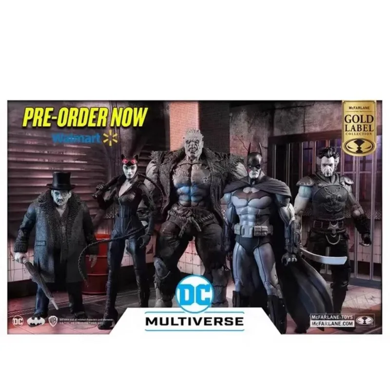 McFarlane Бэтмен аниме фигурка женщина-кошка пингвин гранди игрушки для мальчиков и