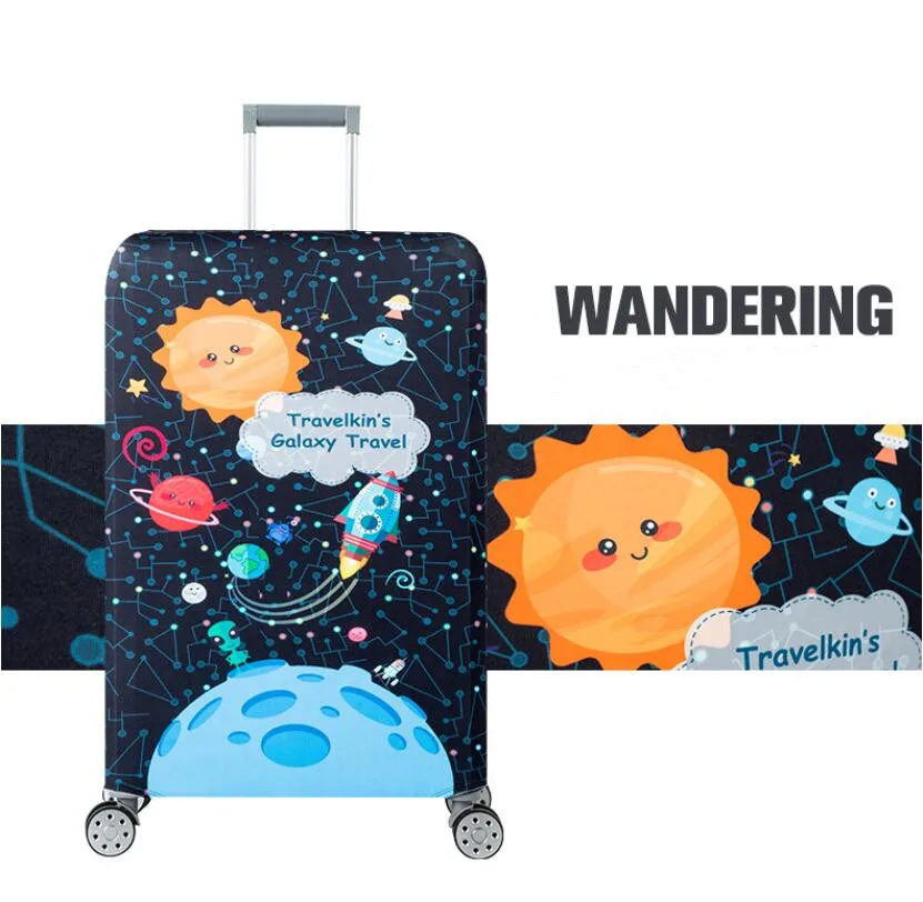 2022 Travel Suitcase Thickened Protective Cover Suitcase Dust Cover Suitcase Protective Cover For 18-32 inch Suitcases Luggage