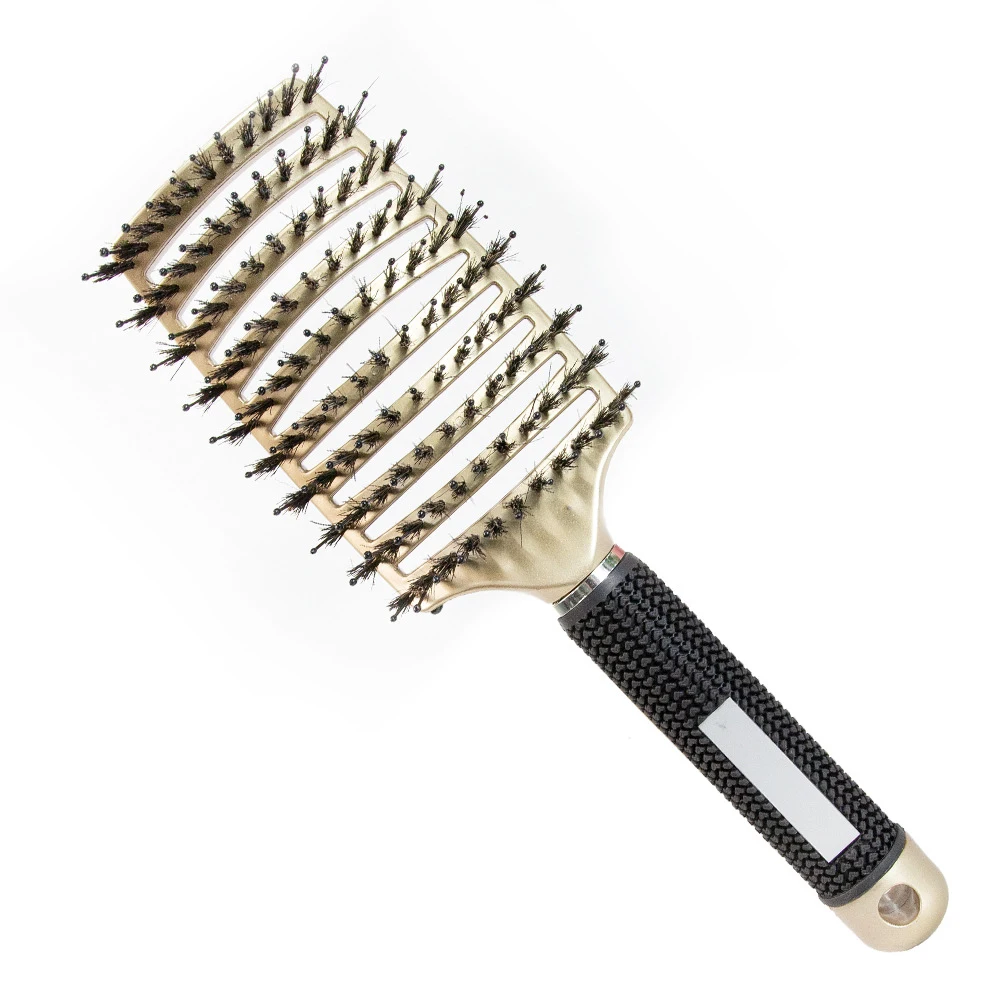 Hair Scalp Massage Comb Hairbrush Bristle Nylon Women Wet Dry Curly Detangle Brush Professional Hairdressing Styling Tool |