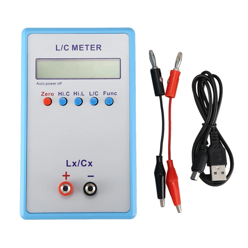 

Lc-200A цифровой ЖК-измеритель емкости индуктивности Lc метр 1Pf-100Mf 1Uh-100H
