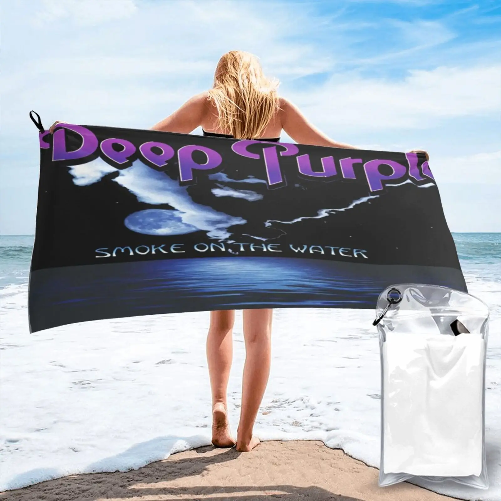 

Deep Purple Smoke On The Water 6034 Beach Towel Large Beach Towels Towels Beach Towel Luxury Hand Towel Beach Towel Hand Towel