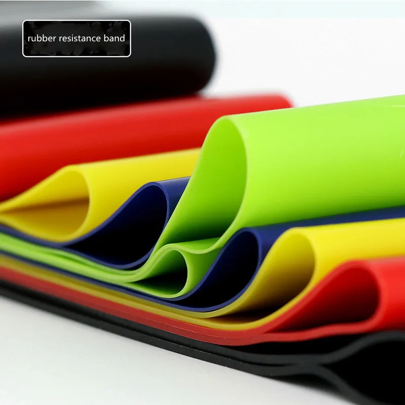 2022 новое портативное фитнес-оборудование для тренировок резиновые упругие ленты йога для зала эластичный каучук силовые тренировки пилатес женщин вес спорт