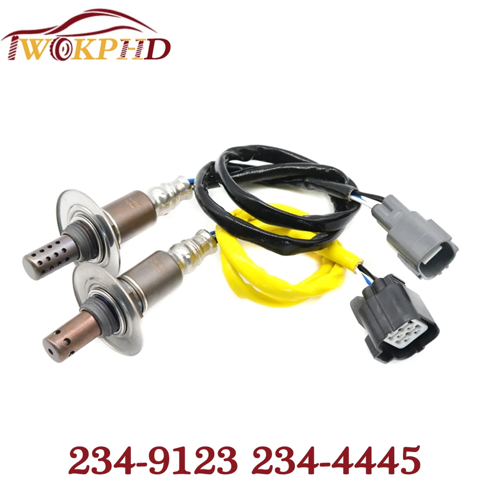 2X Up+Downstream 234-9123 234-4445 Соотношение воздуха и топлива Лямбда Датчик кислорода для Saab
