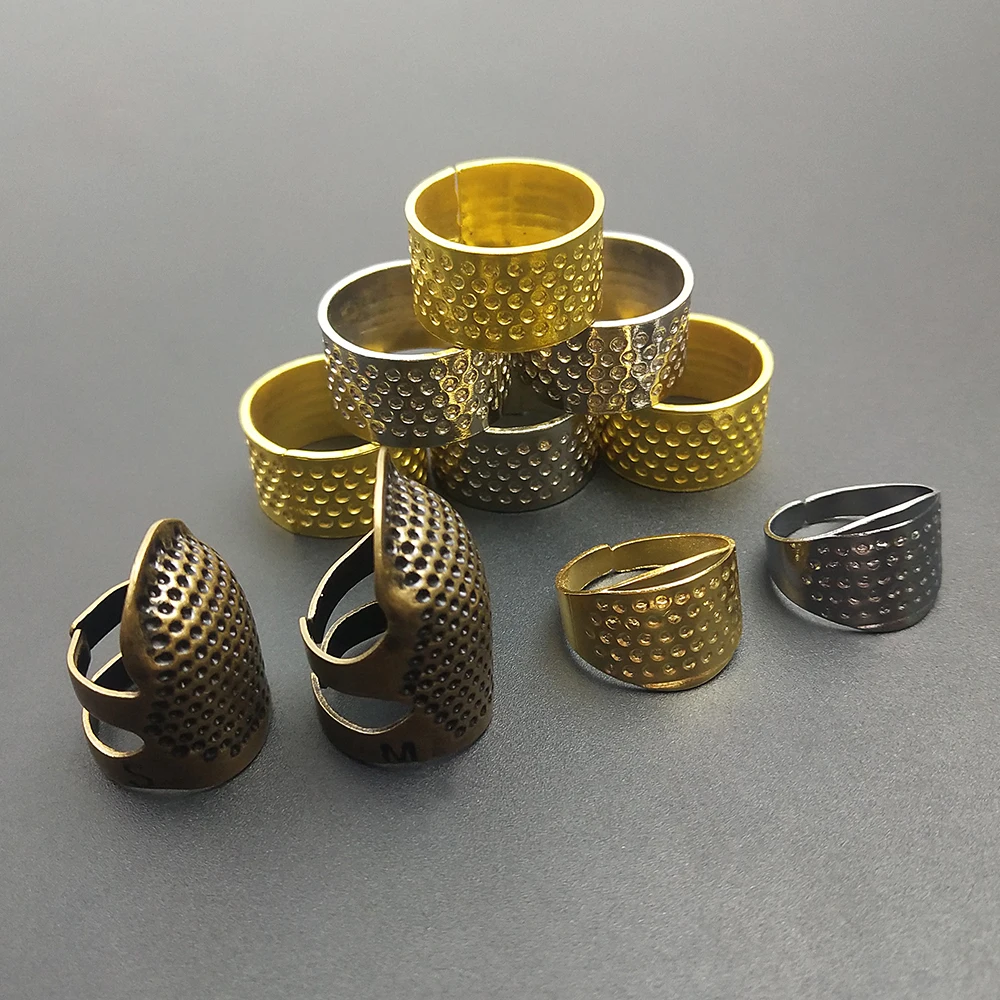 Наперсток в стиле ретро для защиты пальцев иглы кольцо рукоделия инструменты