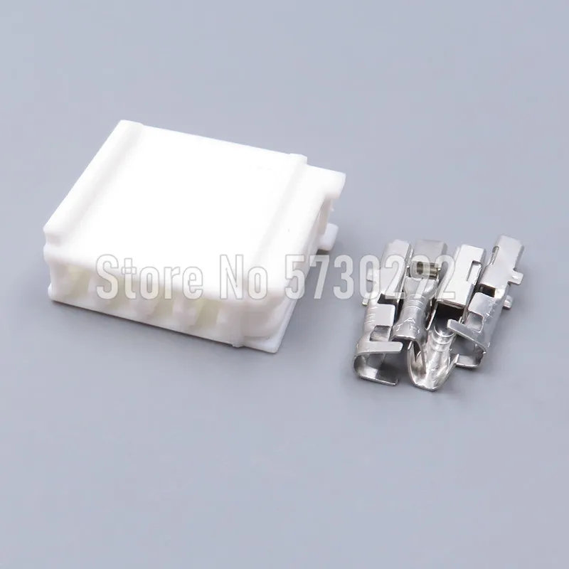 

4P автомобильный незапечатанный адаптер 12874 автомобильный твитер громкоговоритель звуковой сигнал электрическая проводка вилка для Toyota