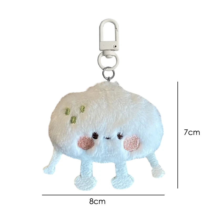 Милые Мультяшные пельмени на пару мягкие суши еда кукла подвеска украшение