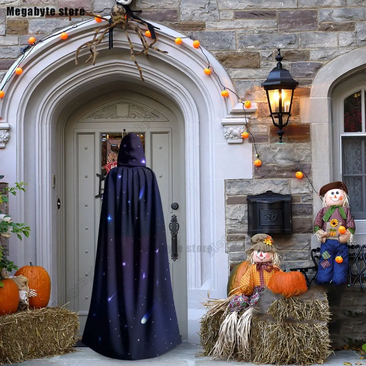 Ночное пространство небо со звездами метеор унисекс ведьма вечеринка