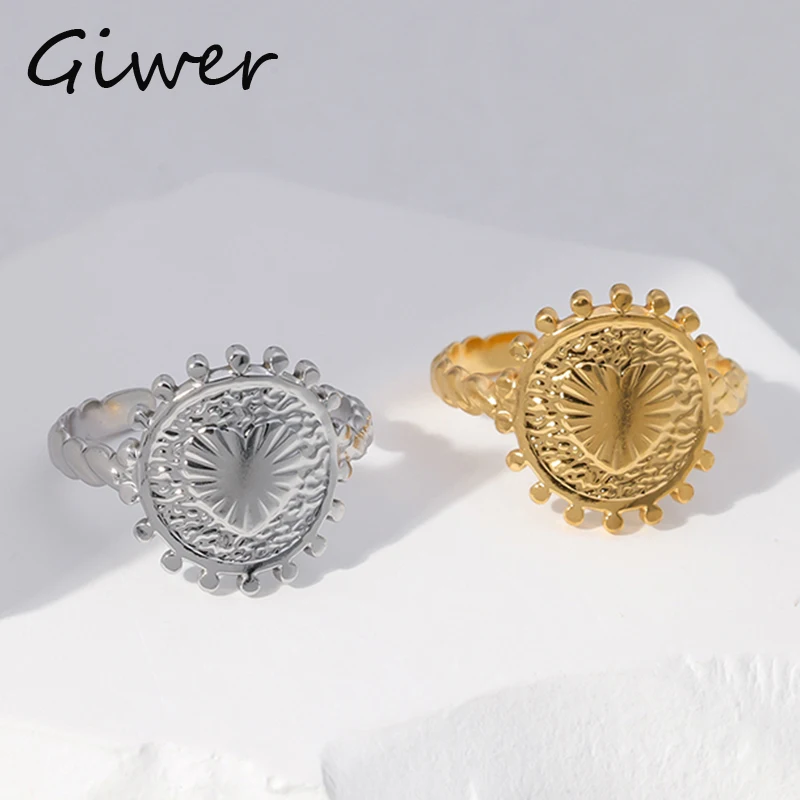 Модное кольцо-цепочка для женщин и мужчин, ювелирное изделие из нержавеющей стали, открытое регулируемое кольцо на палец в стиле хип-хоп, панк, модные минималистичные кольца для вечеринок