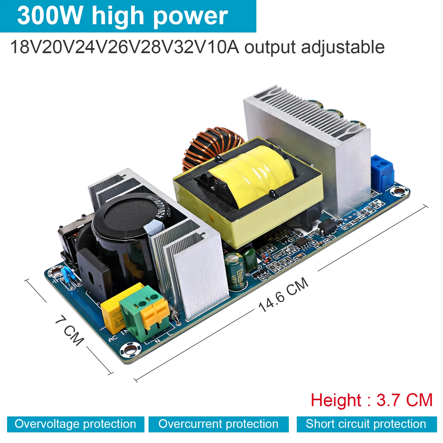 AC-DC buck модуль ha с точным размыканием от 220 В до 5 В, 12 В, 20 в, 25 в, 26 в, источник питания SUSWE