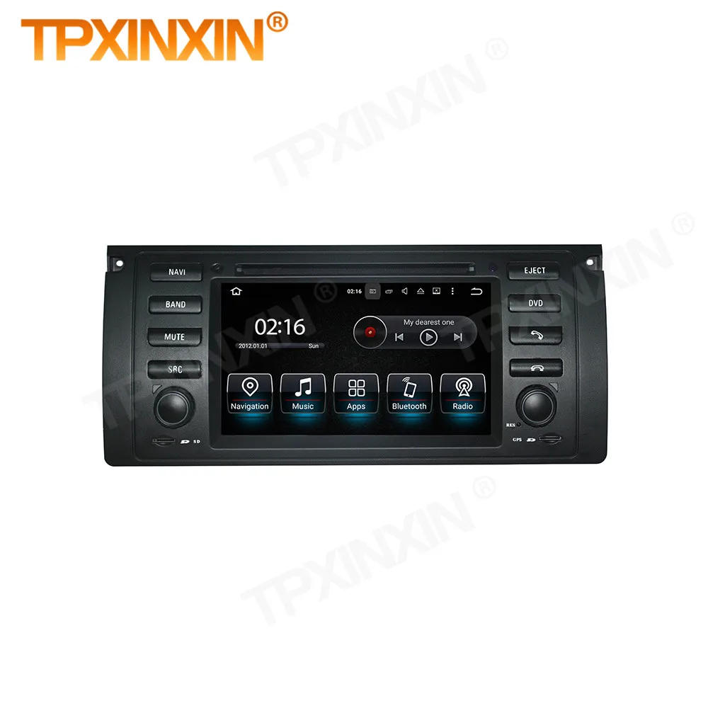 Автомобильный радиоприемник с экраном Android для BMW X5 M5 E39 1995 1996 1997 1998-2003 E53 2004 2005 2006