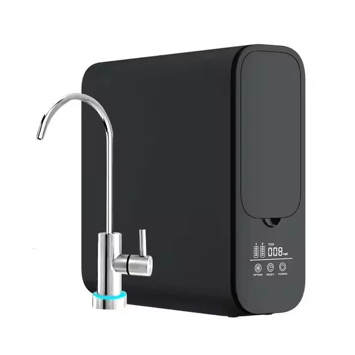 Фото Ambohr Hotel-Grade 600GPD Alkaline RO Очиститель воды обратного осмоса Новая безрезервуарная система очистки воды Ro с активированным углем №3