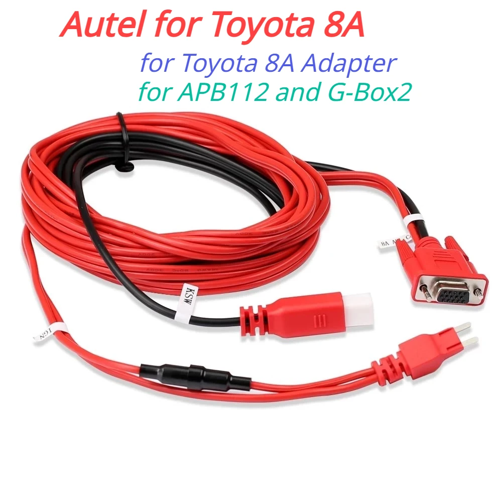Новинка, кабель AKL для Toyota 8A, не умный ключ, все ключи потеряны, адаптер, работает с APB112 и Φ G BOX2, автомобильный диагностический кабель