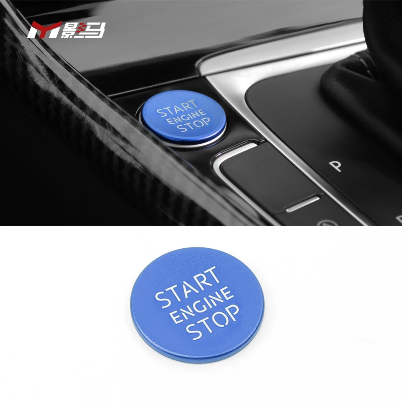 Автомобильные аксессуары накладка кнопки старт-стоп 2013-2020 для VW golf 7 MK7 GOLF7.5 MK7.5