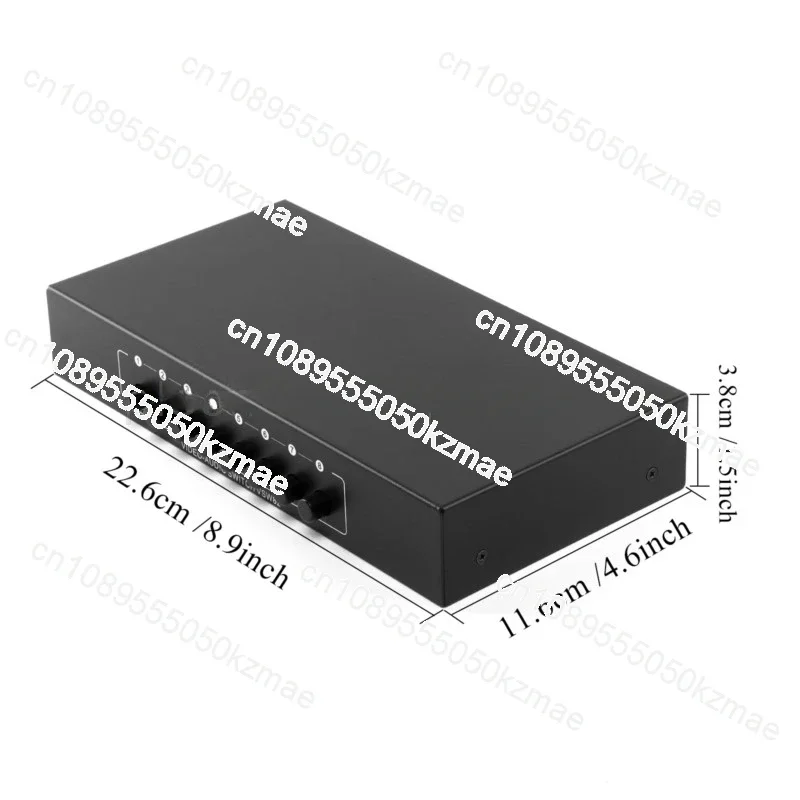 8X2 ПОРТ AV-переключатель RCA Видео Аудио Селектор 8-в-2-выход Совместный ручной