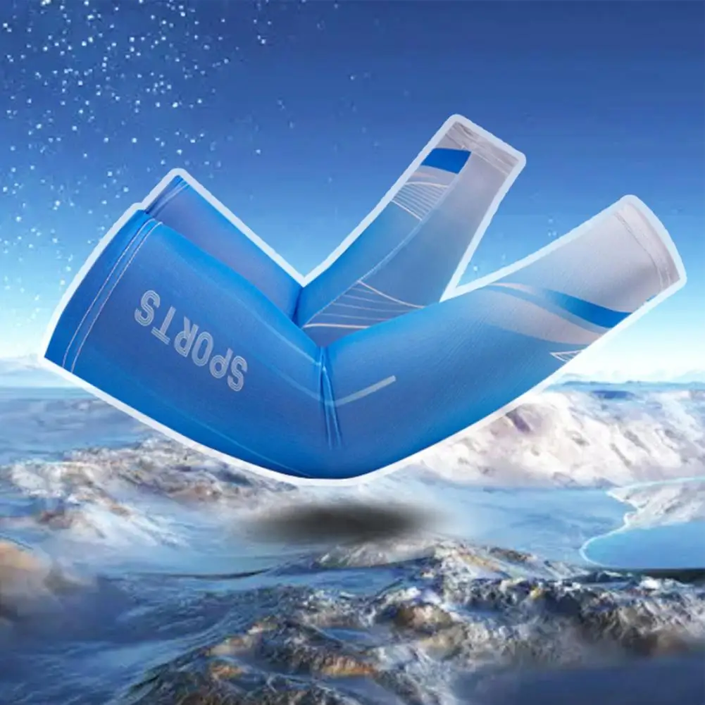 

Многоцветные спортивные рукава Ice, многоразовые гибкие удобные влагопоглощающие рукава