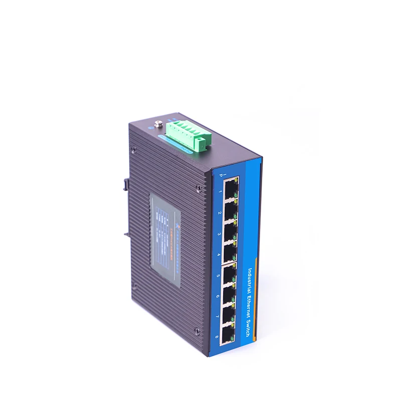 USR-ISG Series With 10/100/1000Mbps and 5 electrical ports DIN-Rail GIgabit Industrial Ethernet Switch